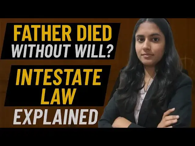 Video thumbnail for Bina Will Ke Property Kaise Milegi? #property #law #legal #will #propertylaw #india