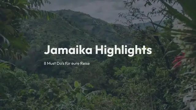 Video thumbnail for Jamaika Highlights – 8 Must Do’s für eure Reise Diese Ausflüge dürft ihr euch nicht entgehen lassen
