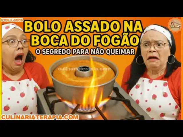 'Video thumbnail for BOLO ASSADO NA BOCA DO FOGÃO 😱 O Segredo Para Não Queimar Nunca Mais!'