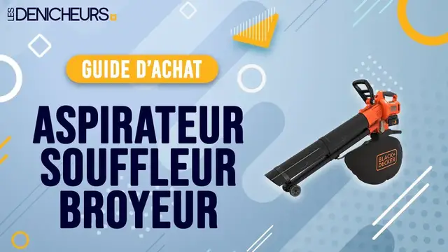 Video thumbnail for 👓 MEILLEUR ASPIRATEUR SOUFFLEUR BROYEUR (2022) - Comparatif & Guide d'achat