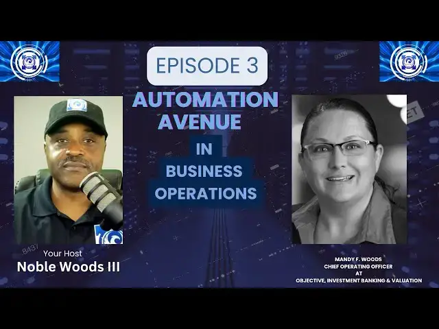 Video thumbnail for AUTOMATION AVE. - EP 3 - GUEST: Mandy F. Woods - COO at Objective #aiautomation