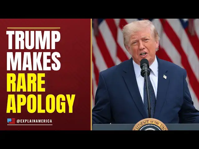 Video thumbnail for 'I Went Too Far, I'm Sorry' - Trump's Emotional Moment Stuns Supporters