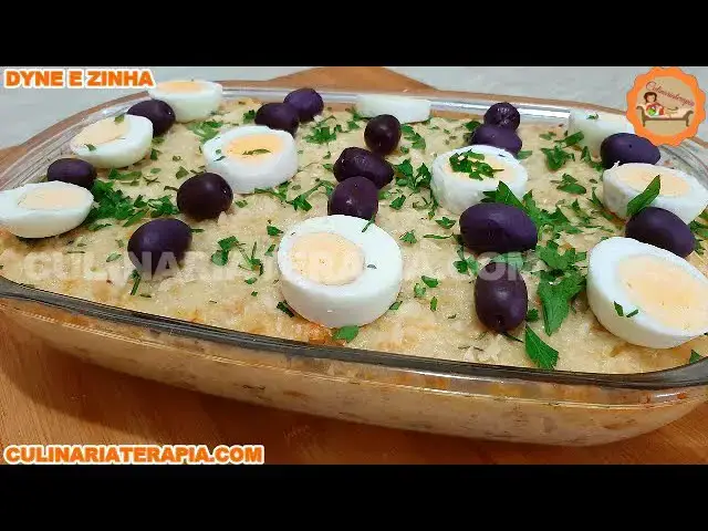 Video thumbnail for ARROZ DE FORNO CREMOSO DE BACALHAU @Culinariaterapia