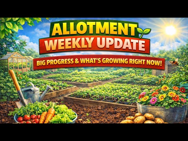 Video thumbnail for Allotment Weekly Update  Big Progress & What’s Growing Right Now!