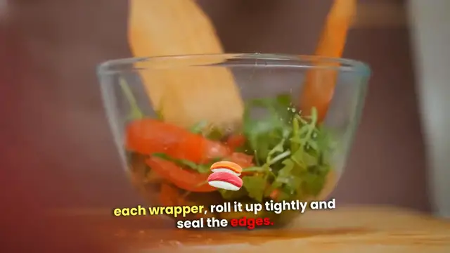 Video thumbnail for Traditional Filipino Lumpia