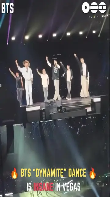 Video thumbnail for 🔥 BTS “Dynamite” Dance Break Energy Is Insane in Vegas🔥