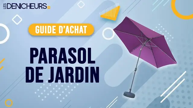 Video thumbnail for 👓 MEILLEUR PARASOL DE JARDIN (2022) - Comparatif & Guide d'achat