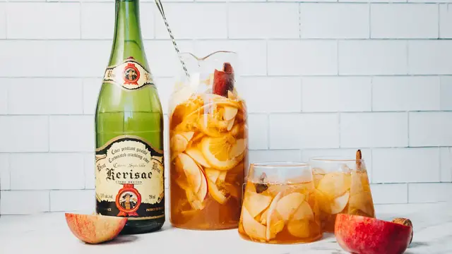 Video thumbnail for Sparkling Apple Cider Sangria Recipe