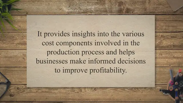 Video thumbnail for Definition of Cost Accounting