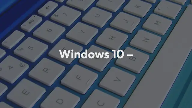 Video thumbnail for Windows 10 – Microsoft va étendre le support après 2025… mais il sera payant