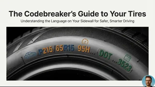 Video thumbnail for Tire Decoding - how to read tire size numbers & sidewall codes