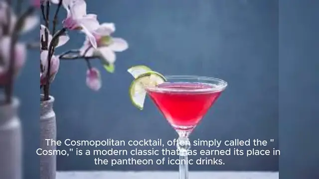 Video thumbnail for Cosmopolitan Cocktail