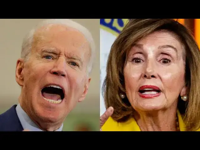 Video thumbnail for Pelosi Caught Backstabbing Biden - He Is 'Seething'