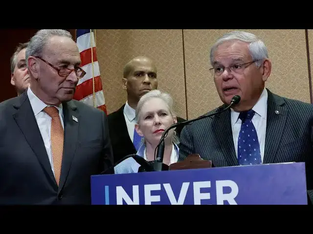 Video thumbnail for BREAKING: Top Democrat Senator Indicted on Bribery Charges - Senate Control Hangs In Balance