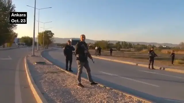 Video thumbnail for Terror Attack in Turkey on State Defense Firm Kills Five