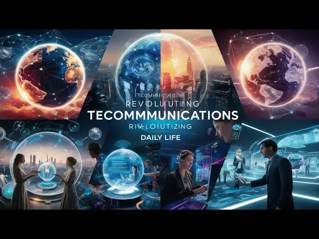 Video thumbnail for Qué son las telecomunicaciones y cómo revolucionan nuestra vida diaria
