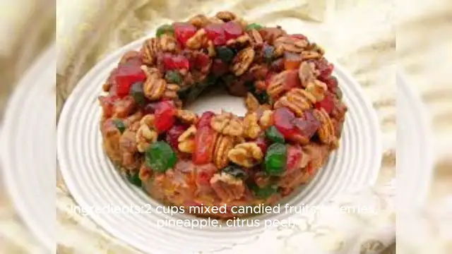 'Video thumbnail for Swiss Colony-Style Christmas Fruitcake Recipe'