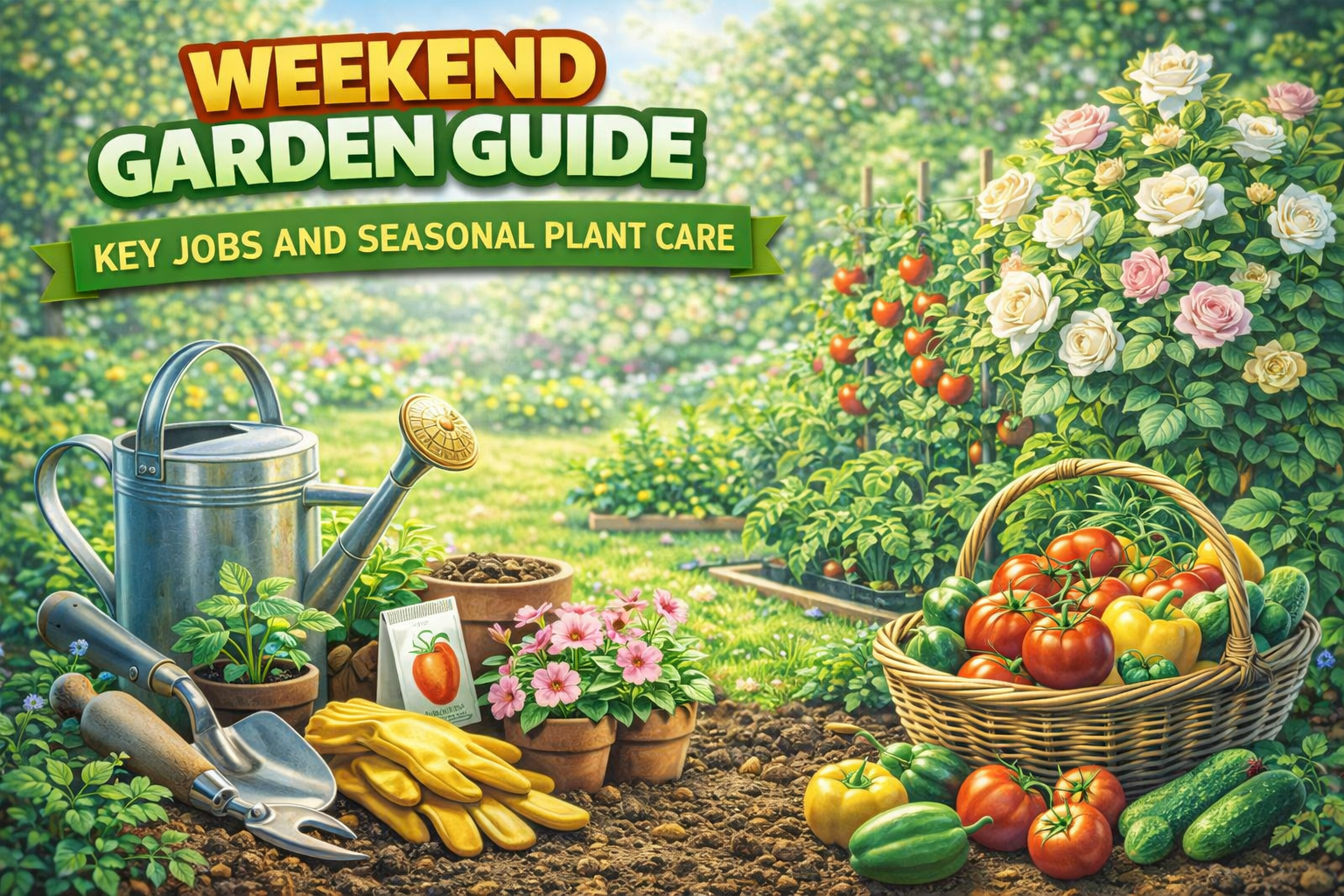 Video thumbnail for Weekend Garden Guide | Key Jobs and Seasonal Plant Care