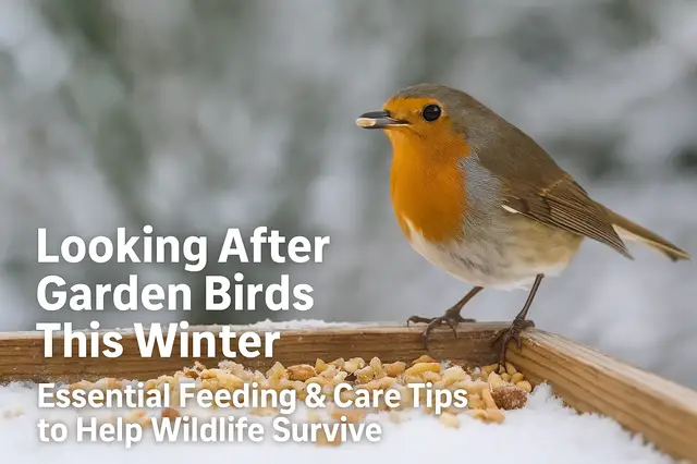 'Video thumbnail for 🐦 Looking After Garden Birds This Winter | Essential Feeding & Care Tips to Help Wildlife Survive ❄️'
