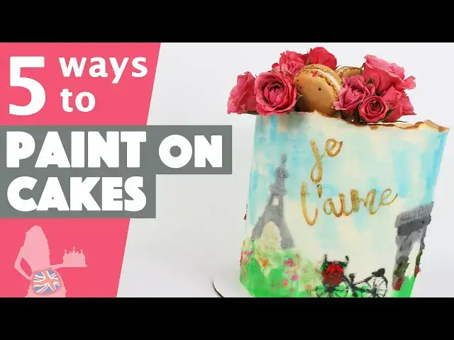 'Video thumbnail for How to Paint on Cakes 5 Ways'