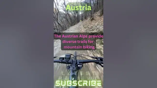 Video thumbnail for Mountain Biking Paradise: Exploring Diverse Trails in the Austrian Alps