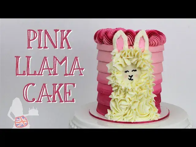 'Video thumbnail for Pink Llama Cake'