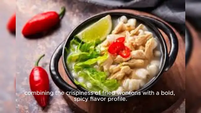 Video thumbnail for Spicy Wontons