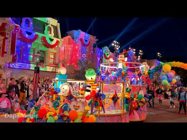 Video thumbnail for Welcome Pride Cavalcade | Disneyland After Dark: Pride Nite 2026 🌈✨🕺