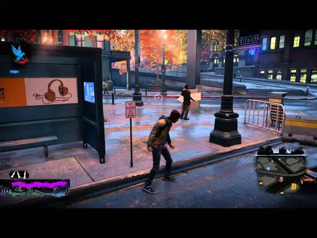 Video thumbnail for inFamous: Second Son - Trash the Stash Mission Complete Temperance Trophy "Hey Abigail" Reggie Chat