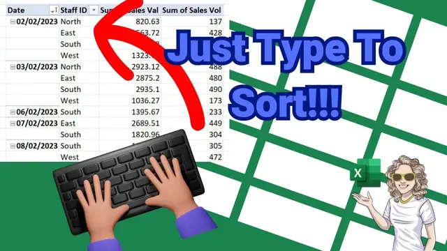 'Video thumbnail for Sorting Pivot Tables Made Easy with This Quick Method'