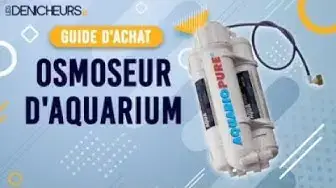 Video thumbnail for 👓 MEILLEUR OSMOSEUR D'AQUARIUM (2023) - Comparatif & Guide d'achat