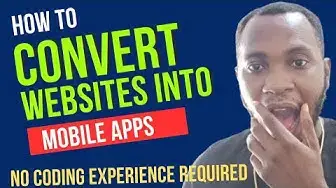 Video thumbnail for How to Convert a Website to An App (Free & No Coding Experience Required) #appsgeyser #mobileapp
