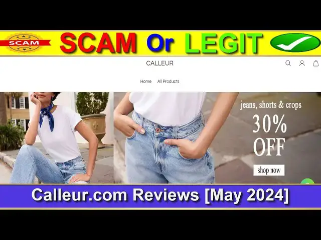 Video thumbnail for Calleur Reviews (May 2024) - Is This A Legit E-Commerce Site? Find Out! | Product Review