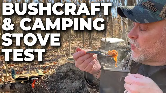 Video thumbnail for Bushcraft & Camping Wood Burning Stove | Firebox Freestyle