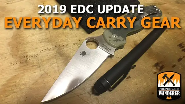 'Video thumbnail for 2019 EDC Update  Everyday Carry Gear!'