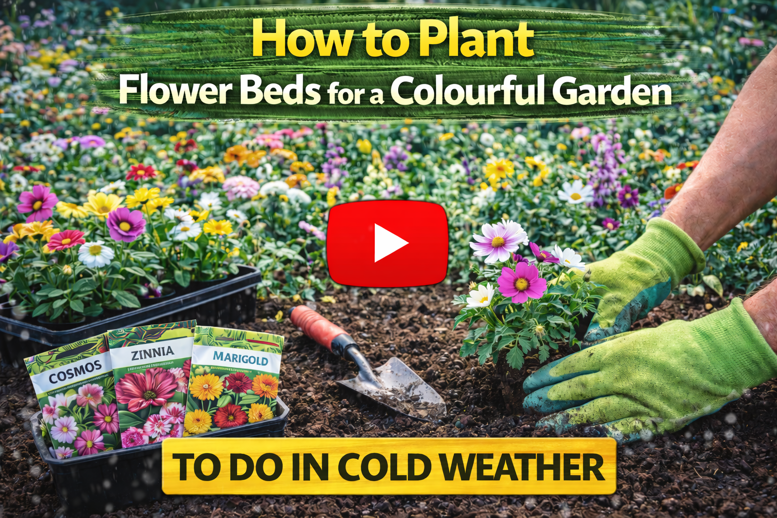 Video thumbnail for How to Plant Flower Beds for a Colourful Garden