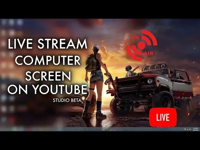 'Video thumbnail for How To Live Stream Computer Screen On YouTube [Studio Beta]'