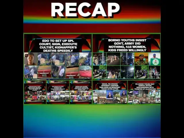 Video thumbnail for NewsRecap @11pm 20-6