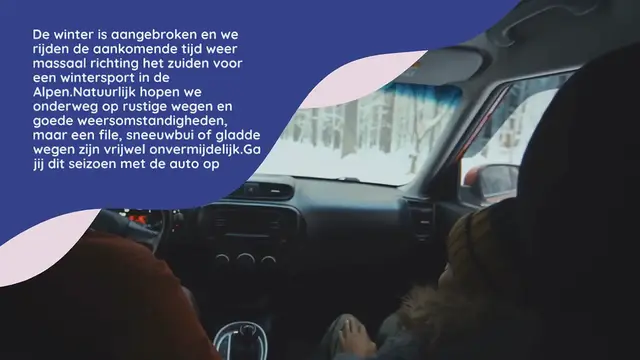 Video thumbnail for MET DE AUTO OP WINTERSPORT: HANDIGE TIPS VOOR ONDERWEG!