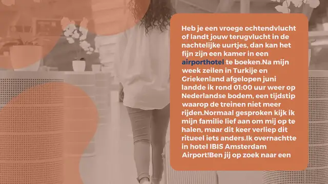 Video thumbnail for HOTEL BIJ SCHIPHOL: IBIS AMSTERDAM AIRPORT