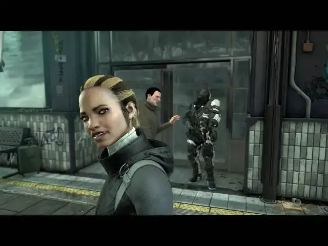 Video thumbnail for Deus Ex: Mankind Divided - Morning Comes Too Soon: Adam Meets Alex, Ivan Berk Ruzicka Station Attack