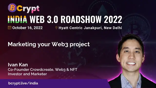 Video thumbnail for Marketing your Web3 project by Ivan Kan