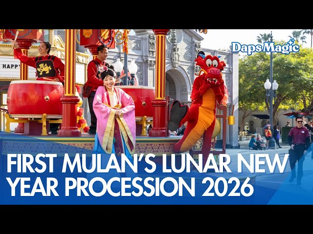 Video thumbnail for FIRST Mulan’s Lunar New Year Procession | Lunar New Year 2026