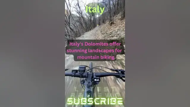 Video thumbnail for Mountain Biking Paradise: Exploring Italy's Dolomites