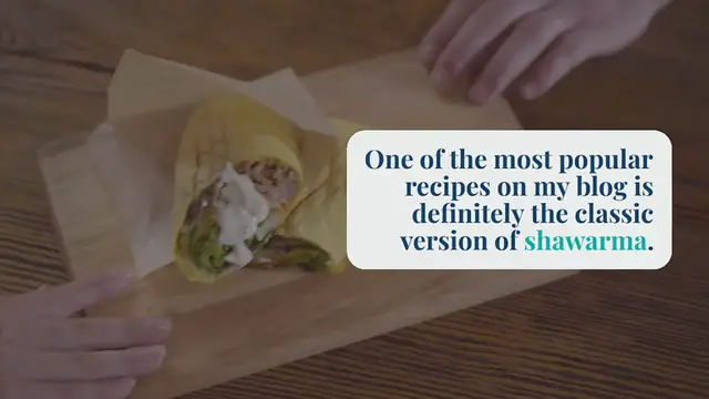 Video thumbnail for Chicken shawarma