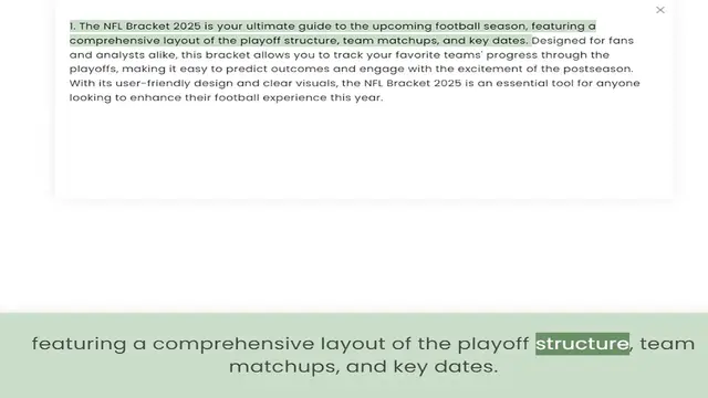 Video thumbnail for comprehensive layout of the playoff structure, team matchups, and key dates. Designed for fans and analysts alike, this bracket allows you to track your favorite teams' progress through the playoffs, making it easy to predict outcomes and