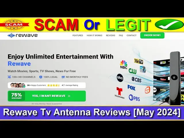 Video thumbnail for Rewave Antenna Reviews (May 2024) - Is This An Original Product? Find Out! | Product Review
