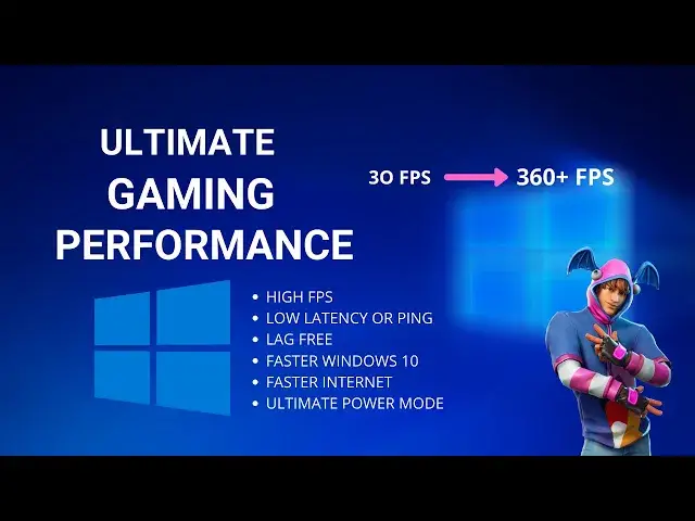 Video thumbnail for How To Optimize Windows 10 For Gaming | Fix FPS Drop