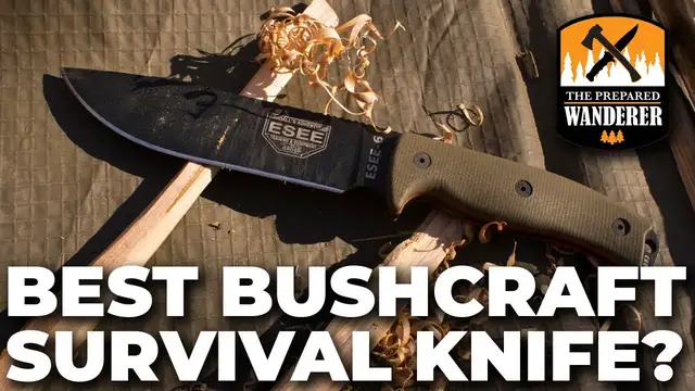 Video thumbnail for Best Survival Knife Under $200 | ESEE 6 Knife Review