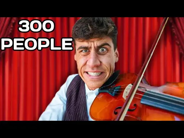 Video thumbnail for I Performed A Concert Without Experience